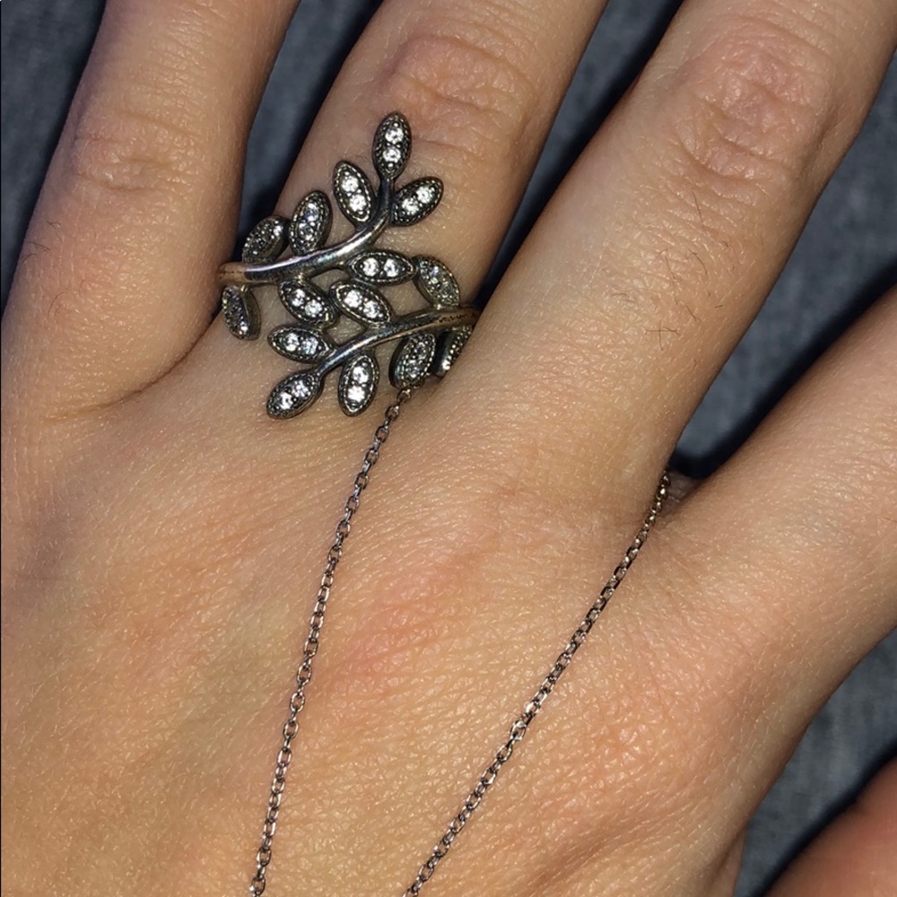 Pandora two branch ring